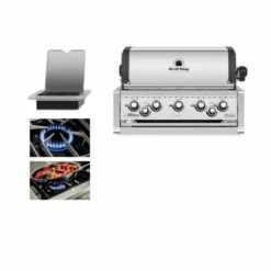 Barbecue Gas Encastrable (Built-In) Imperial S 590 Avec Réchaud BROIL KING -Weber Pas Cher Barbecues Magasin barbecue built in imperial 590s 2