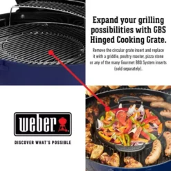 Barbecue Charbon Master-Touch Gbs 5750 - Ocean Blue - WEBER -Weber Pas Cher Barbecues Magasin barbecue charbon master touch gbs 5750 57 cm ocean blue 4