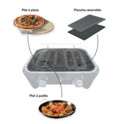 Campingaz Barbecue Gaz à Poser Attitude Lx Noir 2100 + Housse -Weber Pas Cher Barbecues Magasin barbecue gaz a poser attitude lx noir campingaz 6