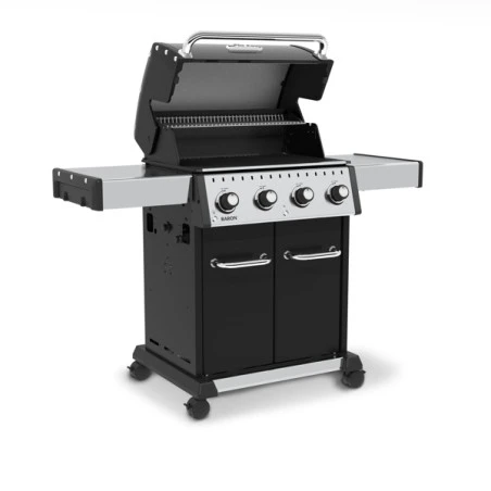 Barbecue Gaz Baron 420 Black Avec Plancha BROIL KING 3 Barbecue Gaz Baron 420 Black Avec Plancha BROIL KING – Image 3