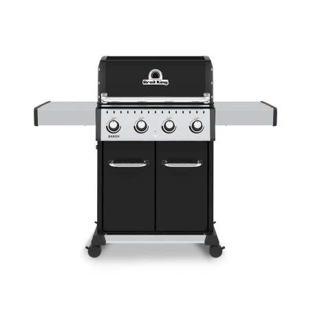 Barbecue Gaz Baron 420 Black Avec Plancha BROIL KING 1 Barbecue Gaz Baron 420 Black Avec Plancha BROIL KING