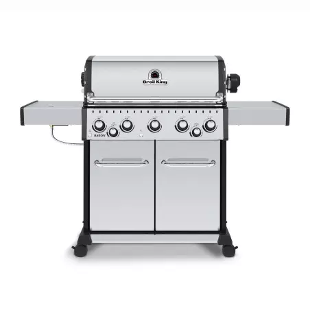 Barbecue Gaz Baron S 590 IR Avec Plancha BROIL KING 1 Barbecue Gaz Baron S 590 IR Avec Plancha BROIL KING
