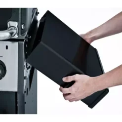 Barbecue Gaz Crown 480 Avec Tablettes Acier Rabattables Et Rôtissoire BROIL KING -Weber Pas Cher Barbecues Magasin barbecue gaz crown 480 avec rotissoire broil king 2