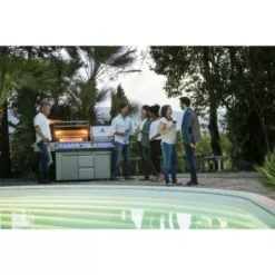 Barbecue Gaz Prestige Pro 825 4 Brûleurs + Sizzle Lateral + 2 Sizzle Interieurs+ Brûleur Arriere + Fumoir - NAPOLEON -Weber Pas Cher Barbecues Magasin barbecue gaz pro 825 4 bruleurs sizzle lateral 2 sizzle interieurs bruleur arriere fumoir 2