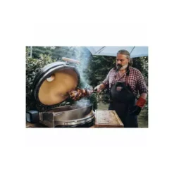 Barbecue Ceramique Le Chef Pro 2.0 Noir à Poser - MONOLITH -Weber Pas Cher Barbecues Magasin barbecue kamado le chef noir sans chariot monolith 3