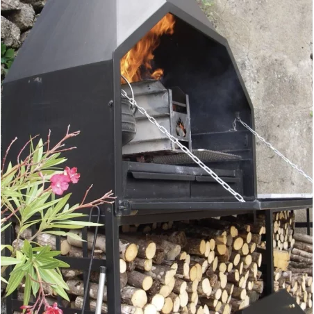 Barbecue Sud-Africain Braai Supreme 1200 à Poser 1 Barbecue Sud-Africain Braai Supreme 1200 à Poser