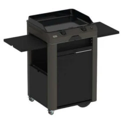 Combo Plancha Gaz Fusion 60 Gris Cargo Sur Chariot - ENO
