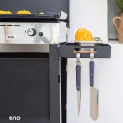 Combo Plancha Gaz Initial 65 + Chariot Acier Noir - ENO 9 Combo Plancha Gaz Initial 65 + Chariot Acier Noir - ENO -Weber Pas Cher Barbecues Magasin combo plancha gaz initial 65 chariot acier noir 3