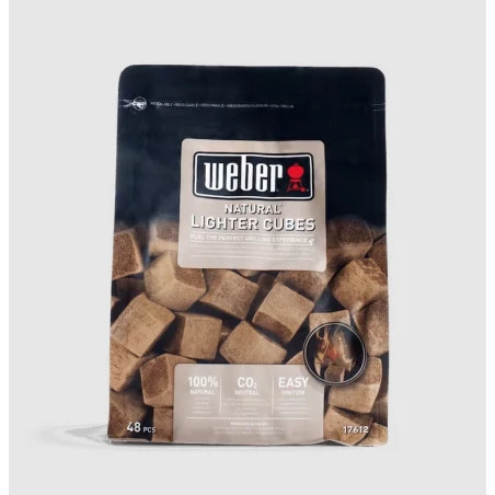 Cube Allume-Feux Bruns (x48) - 17612 - WEBER 1 Cube Allume-Feux Bruns (x48) - 17612 - WEBER
