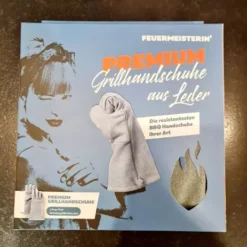 Gants Femme BBQ Feuermeisterin Premium Cuir Paire -Weber Pas Cher Barbecues Magasin gants bbq feuermeisterin premium cuir paire femme 4