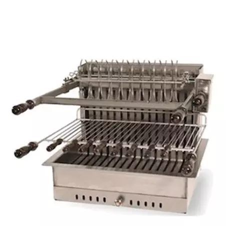 Grilloir Encastrable Ou à Poser 66cm + Rotisserie 8Kg 1 Grilloir Encastrable Ou à Poser 66cm + Rotisserie 8Kg
