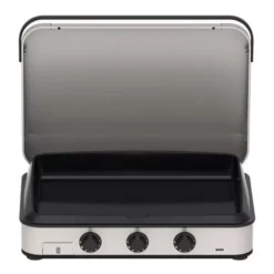 Combo Plancha Enosign Gaz 80 Inox 2023 Avec Capot Inox - ENO -Weber Pas Cher Barbecues Magasin pack combo plancha enosign gaz 80 inox 3