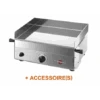 Pack + Plancha Gaz KRAMPOUZ Inox - Design - 41X39