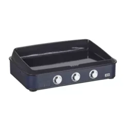 Plancha Enosign Gaz 80 Acier Bleu Navy 2023 - ENO -Weber Pas Cher Barbecues Magasin plancha enosign gaz 80 inox acier noir avec capot 3