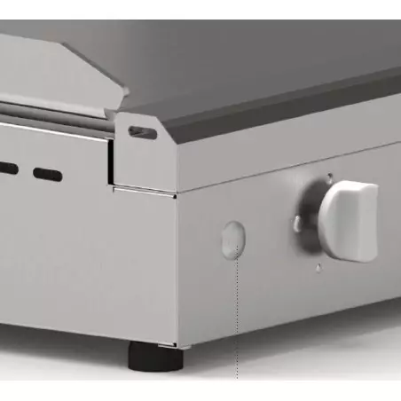 Plancha Gaz PLANET Chef 80 Plaque Inox Lisse (Réf. 020138) 2 Plancha Gaz PLANET Chef 80 Plaque Inox Lisse (Réf. 020138) – Image 2