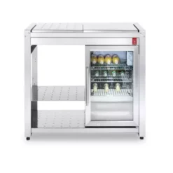 Table Oasi 97 + Plan De Travail Inox - PLANET